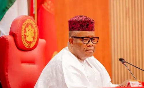 Senate Showdown: Akpabio and Deputy Clash Over Alleged Trump Threat Comment